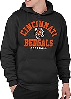 Vista 15 de Junk Food NFL - Sudadera con capucha unisex para adultos con logotipo de equipo clásico Negro