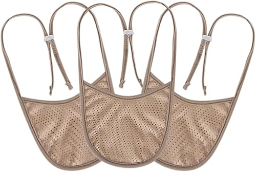 Miniatura 1 de Cubierta de estoma de cuello para traqueotomía, cubierta de laringectomía transpirable para cuidado de traqueotomía, suministros de cuidado