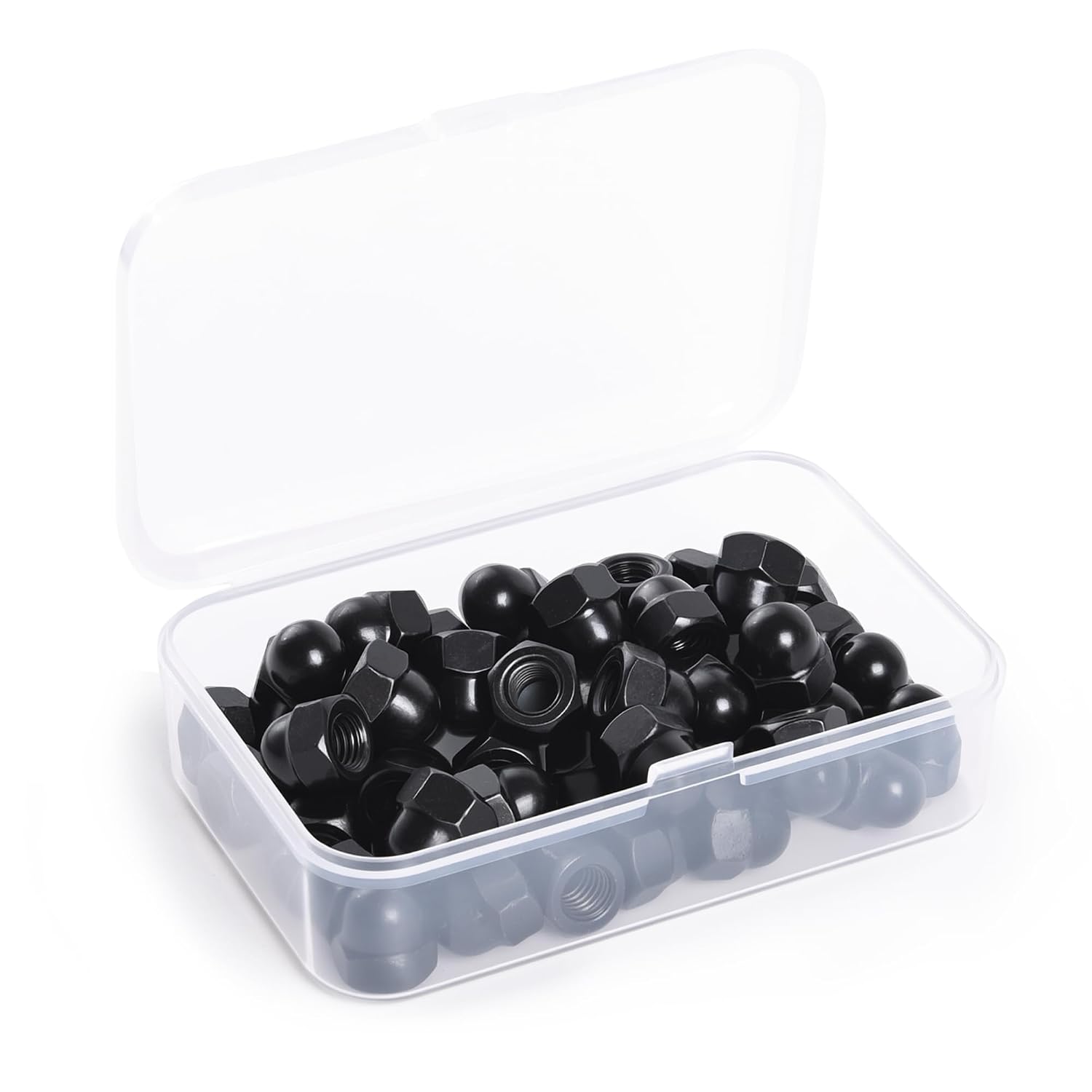 M4-0.7 (80PCS), Metric Dome Cap Nuts, Heavy-Duty Structural Decorative hex