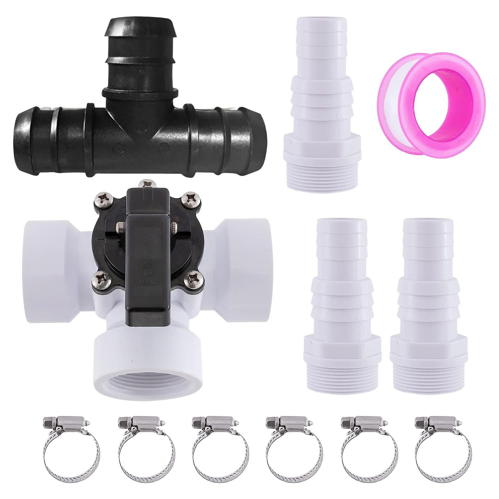 Kit de derivación para Piscina – Juego de circulación para calefacción de