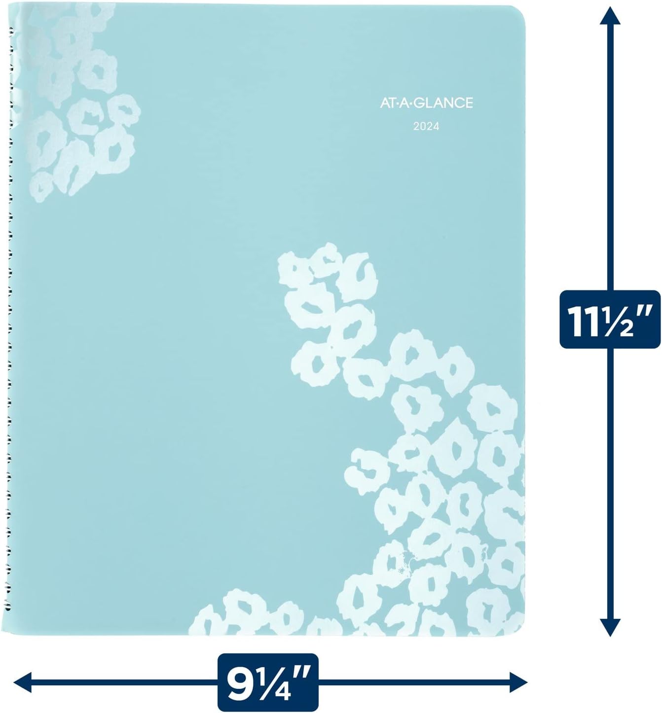 AT-A-GLANCE 2024 Weekly & Monthly Planner, 8-1/2" x 11", Large, Wild Washes (523-905-24)