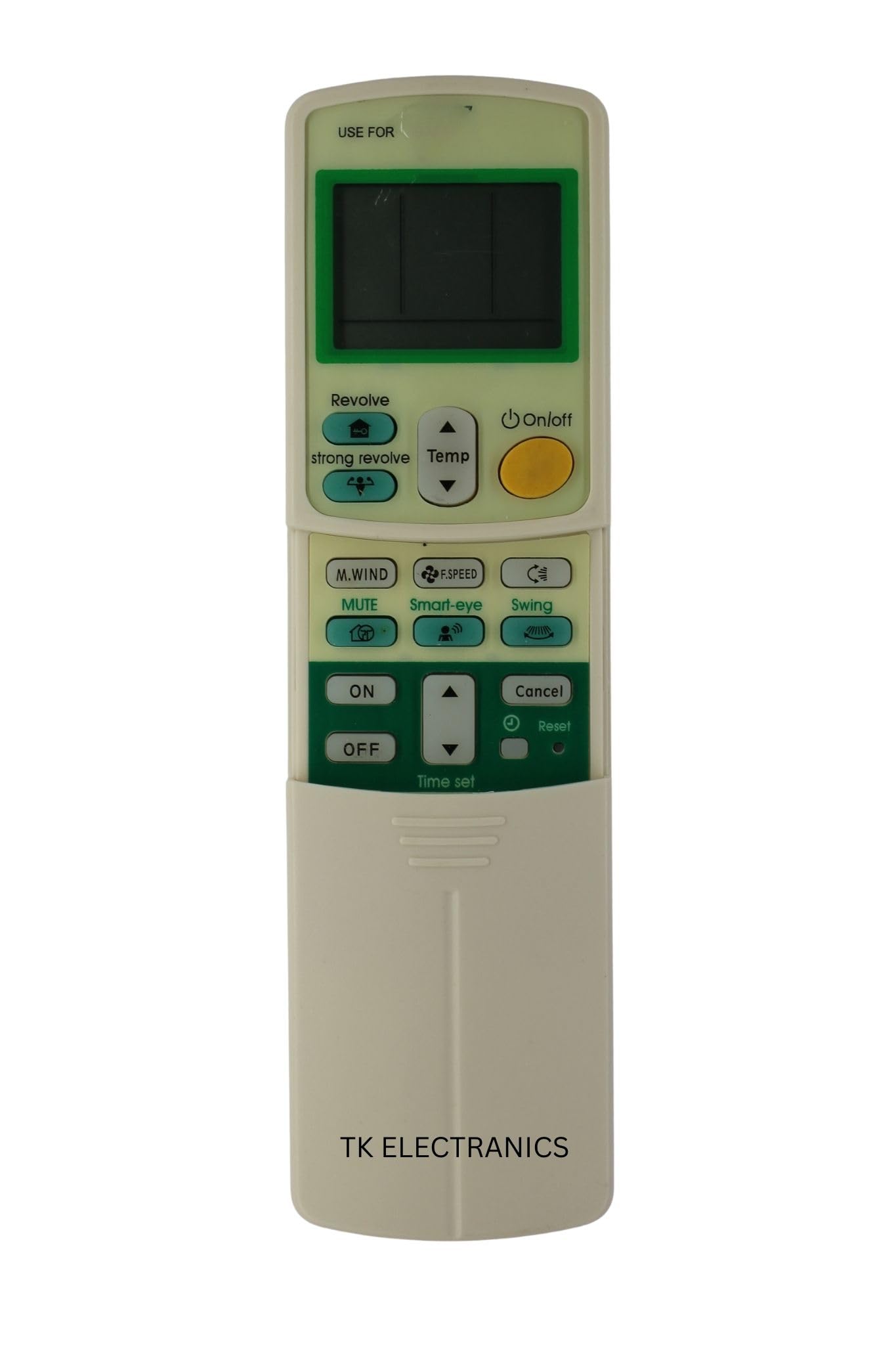 COMBATIBLE with Air Conditioner Remote Control, Model ARC433A6 ARC433A1, LCD Display with Backlight (TKE-613)-image-27