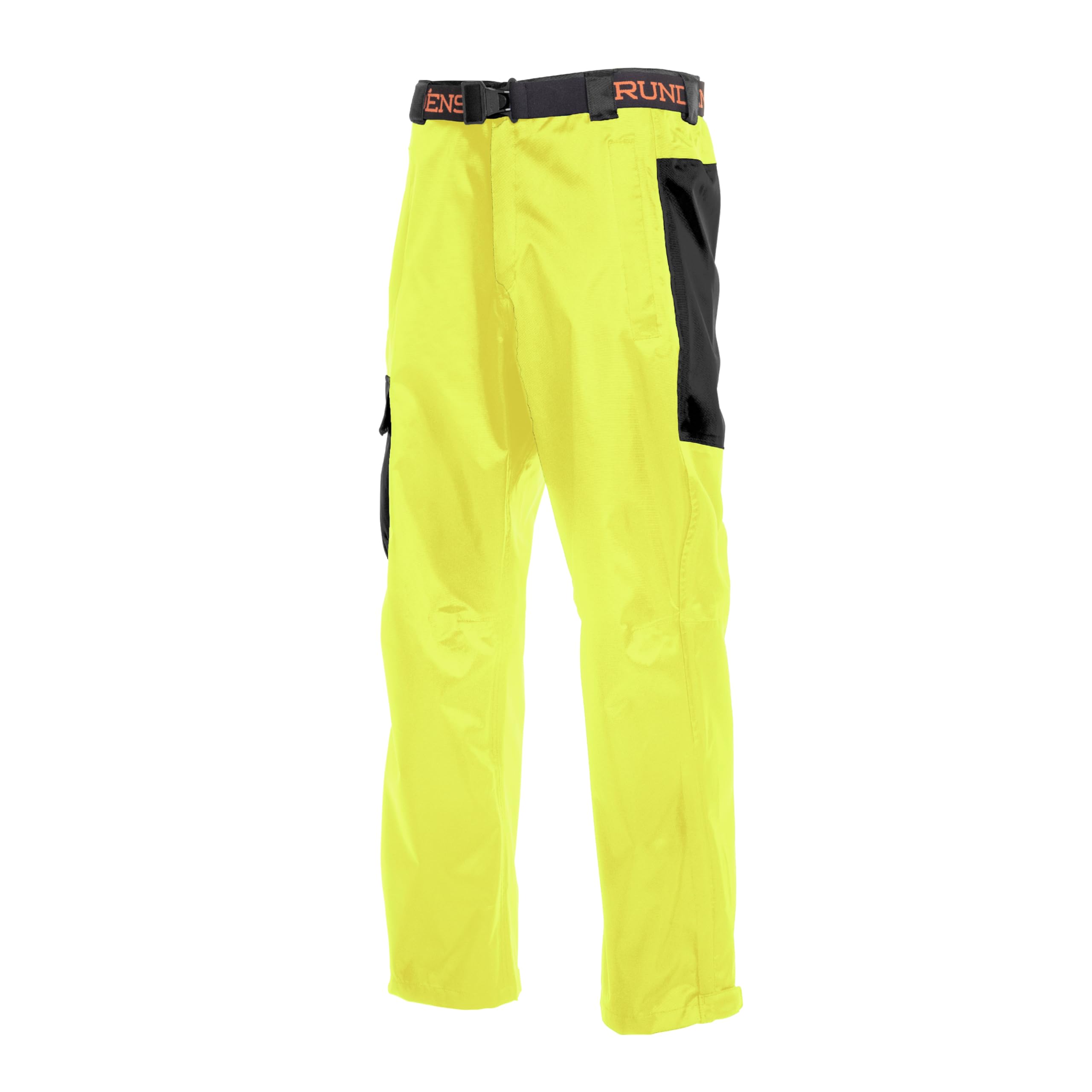Grundéns Men's Weather Watch Pant, Updated, Waterproof, Stain-Resistant, Hi-Vis Yellow, Large