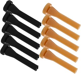 Cabilock 10pcs Poultry Hair Removal Stick Turkey Plucker Fingers Plucking Glue Sticks Plucker Replacement Fingers Turkey Plucking Fingers Chicken Hair Plucking Rod Duck Plucking Fingers