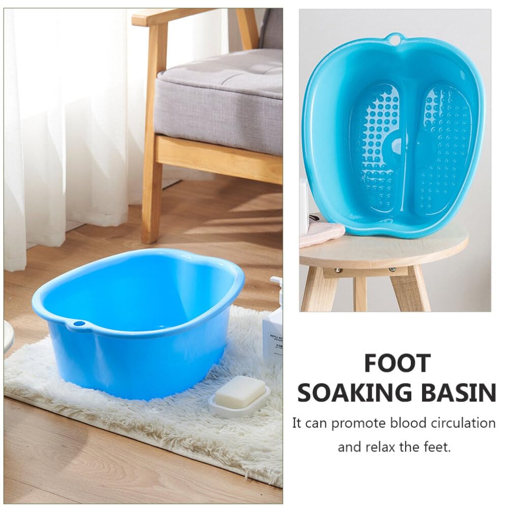 FOMIYES Footbath Foot Soaking Basin Heavy Duty Plastic Leakproof Perfect for Family and Spa Use