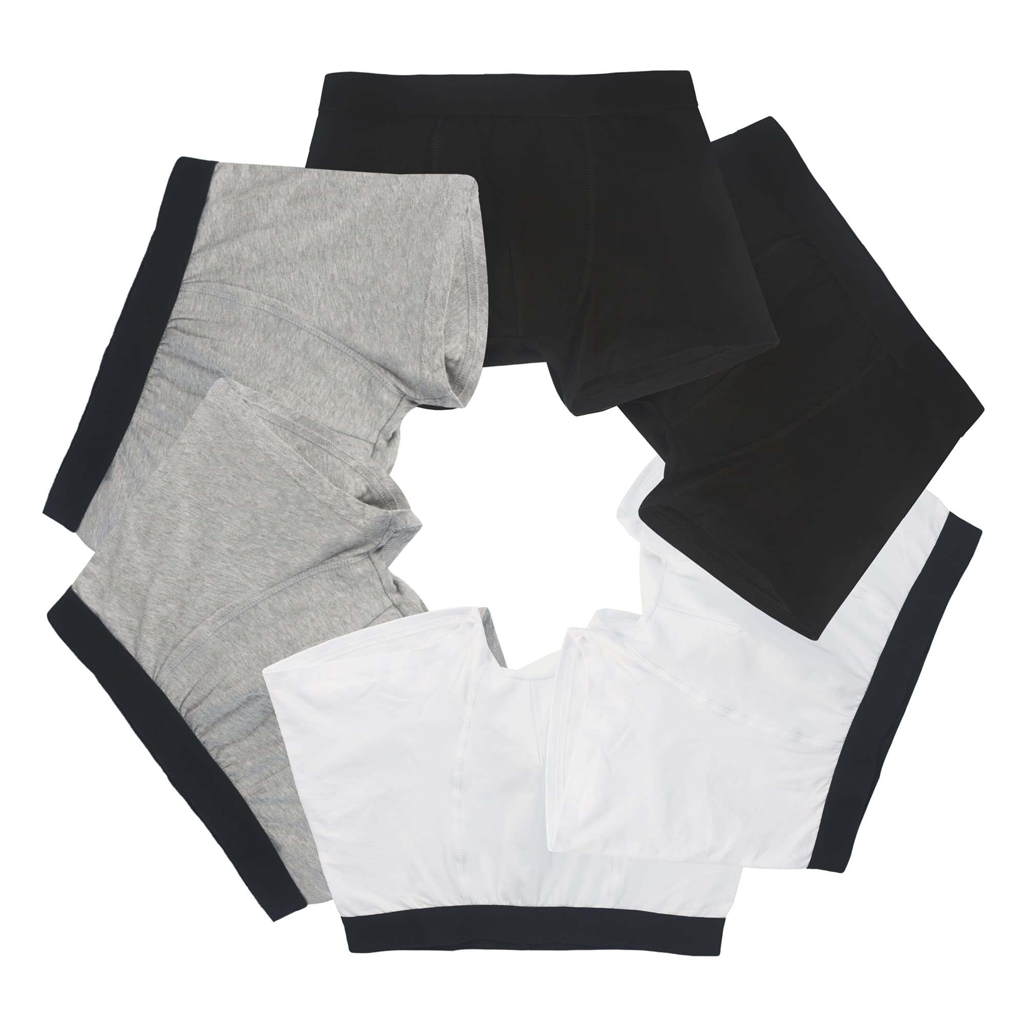 Lot de 6 Boxer Garçon Enfant Slip Garcon Coton Culotte sous-Vêtement Taille 6-16 Ans 1603