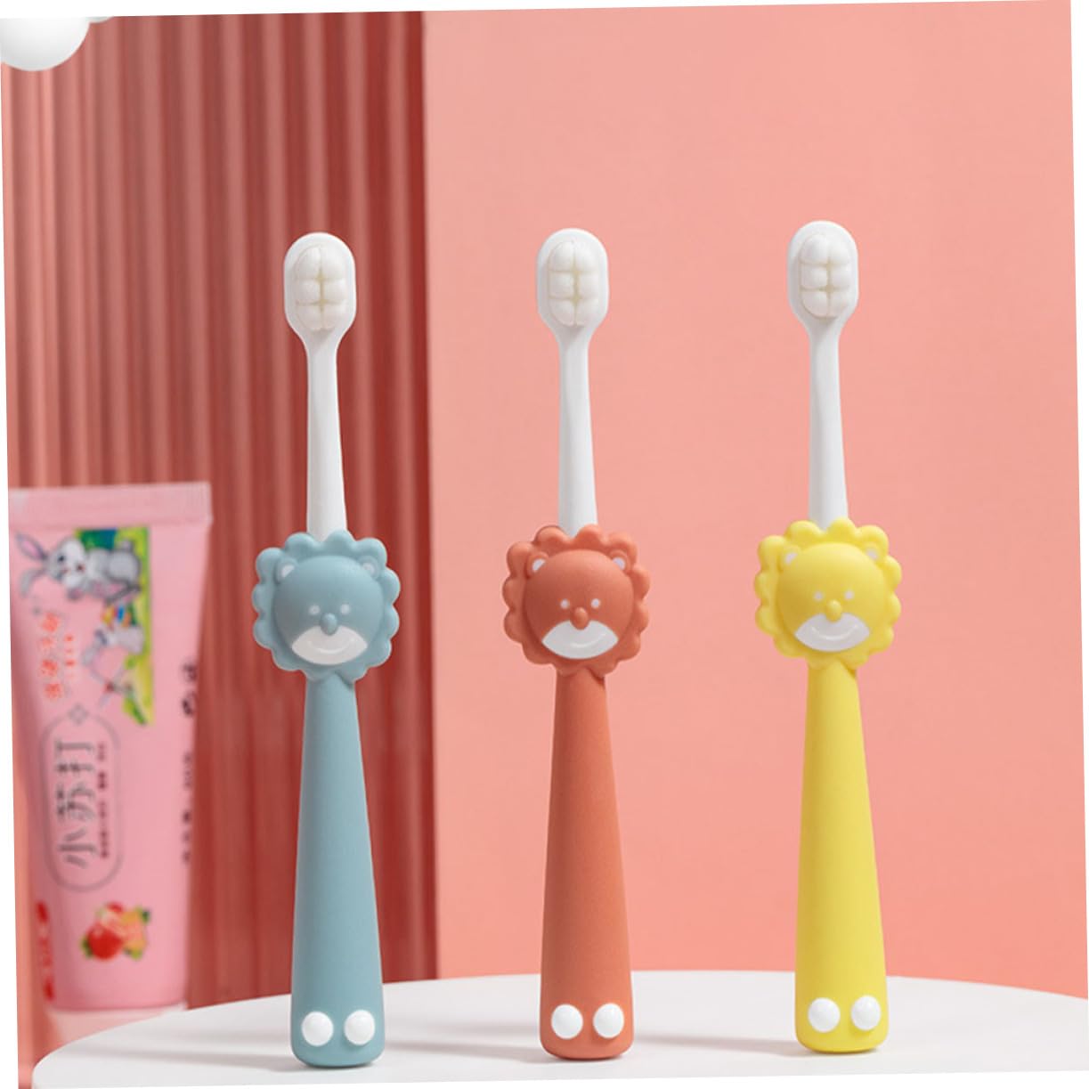 FOMIYES 12 Pz Spazzolino da denti per bambini Wanmao impugnatura ergonomica spazzolino da denti per bambine spazzolino da denti per bambini a setole morbide spazzolino da denti ergonomico