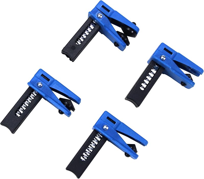 Kit com 4 alicates bloqueadores de fluido para linhas automotivas em aço TradeINArt, 9,5 mm, 12,7 mm e 1/2 pol., XT3-033