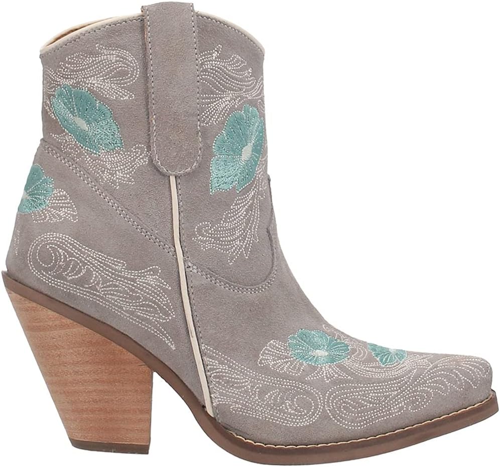 Dingo Tootsie Women's Boot 8.5 B(M) US Grey-Floral