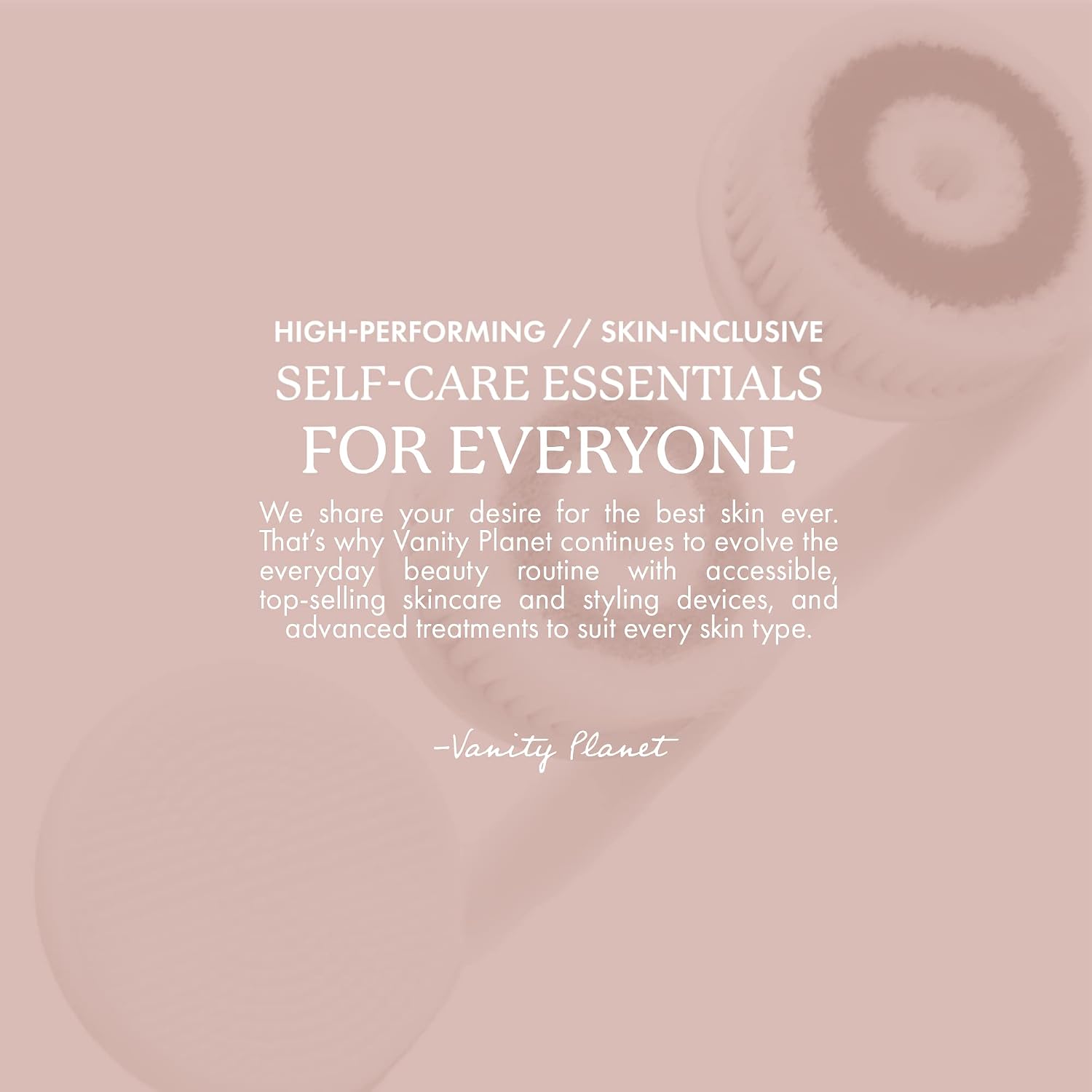 Vanity Planet Raedia & Ultimate Skin Spa Combo 3 Brushes - Designed for Raedia, Glowspin, & Ultimate Skin Spa System to Ensure Effective Cleansing and Exfoliating