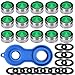 Gebildet Mousseur Robinet Economiseur d'Eau M24 15pcs Embout Brise Jet Robinet Cuisine Matériel +1pc Aérateur Robinet Universel pour Mitigeur d'Evier de Cuisine et de Lavabo de Salle de Bain
