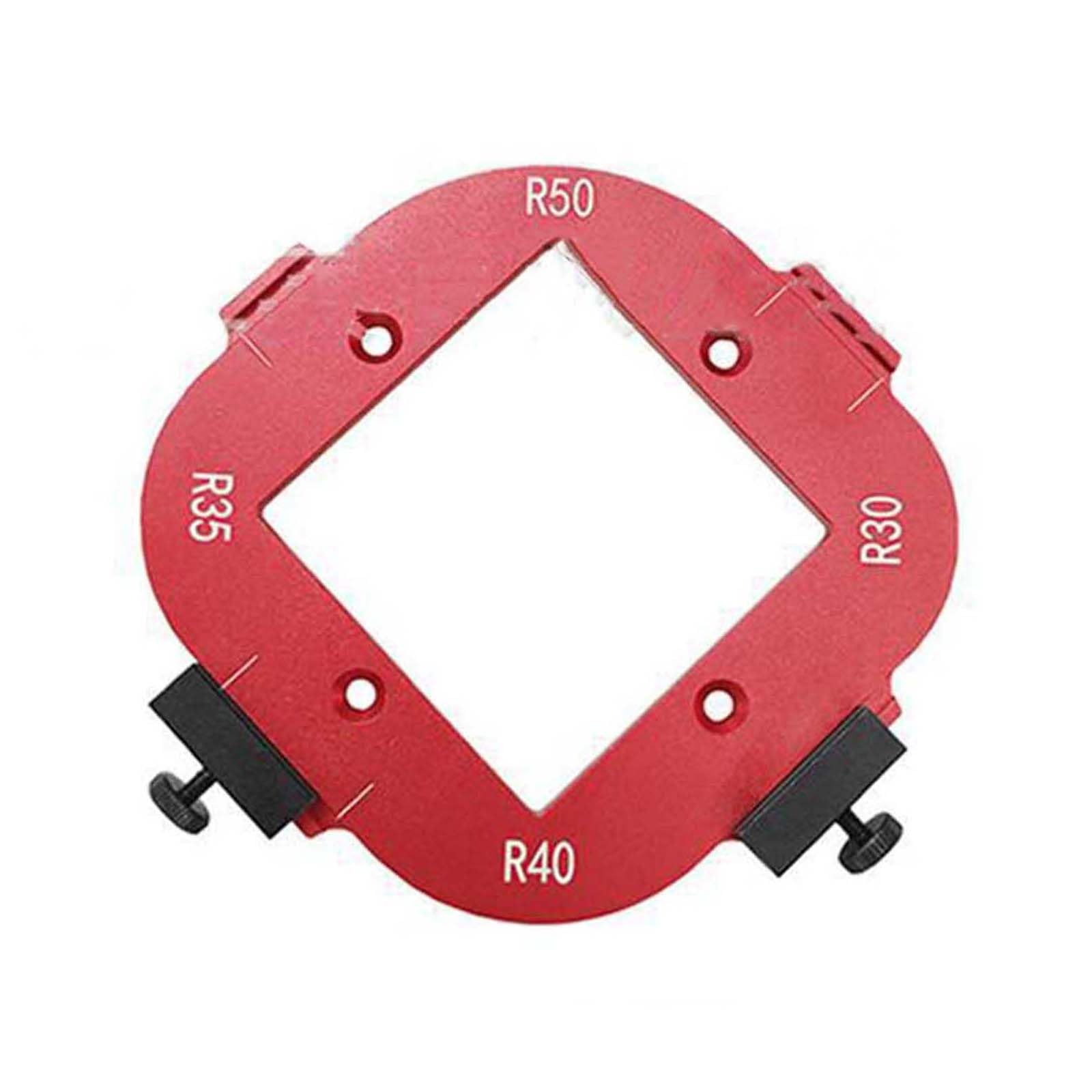 Tsophreniq 50R 4 In 1 Arcs Angle Positioning Template Corner Routers Corner Woodworking Positioning Tool