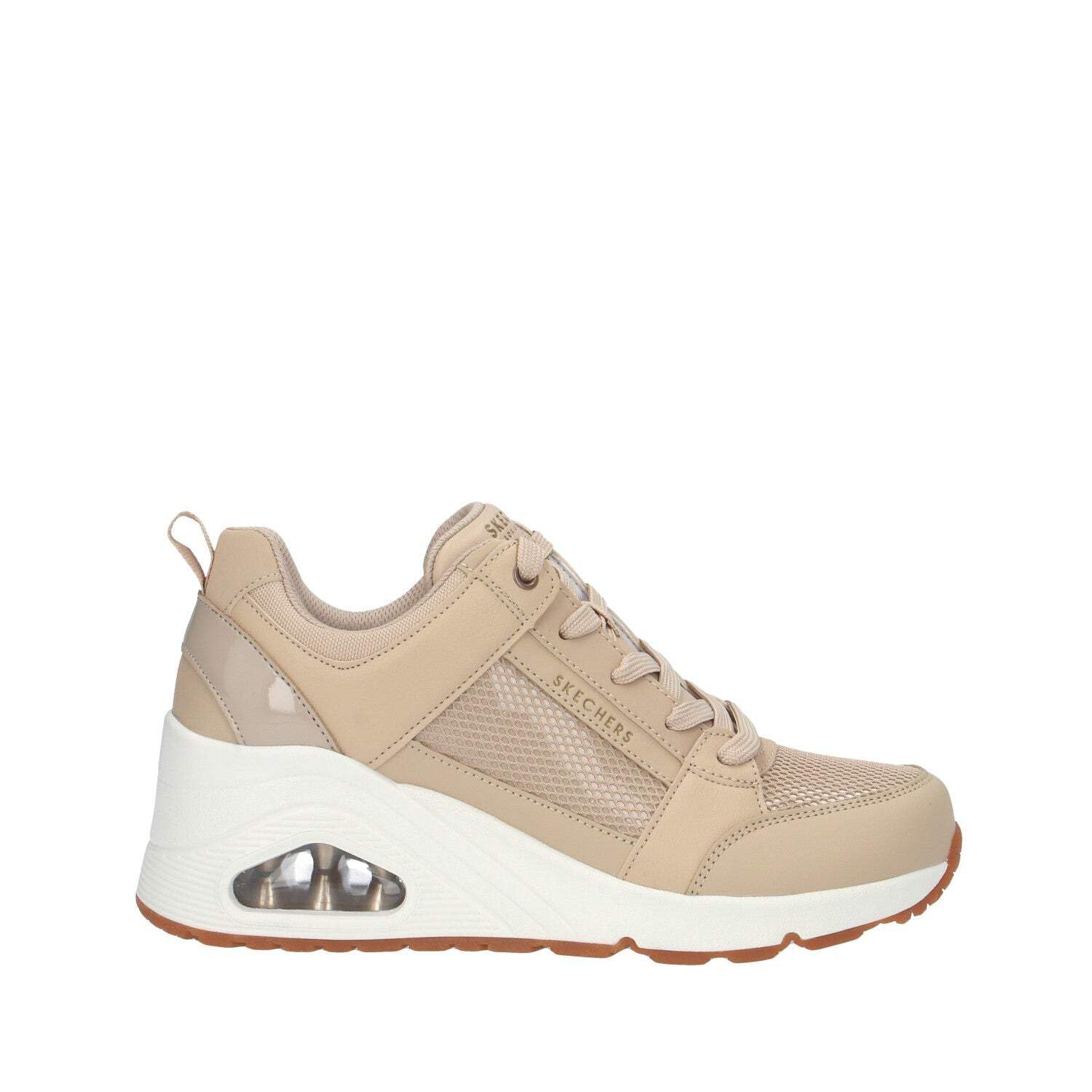 Skechers Womens UNO Wedge Natural