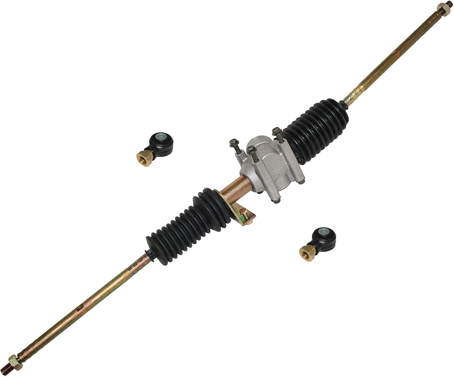 Caltric Steering Rack And Pinion with Tie Rod Ends Compatible with Polaris Ranger 500 4X4 2006 2007 / Ranger 500 2X4 2006-2008 / Ranger XP 700 2005