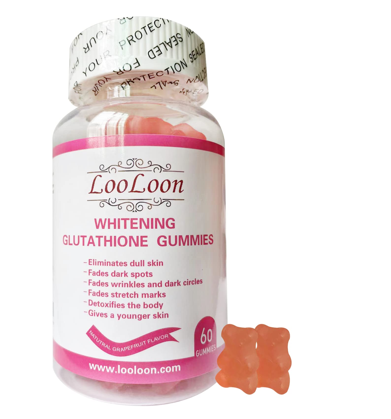 Looloon Glutathione Supplement Liposomal Glutathione 1000mg For Antiaging  Beautiful Skin