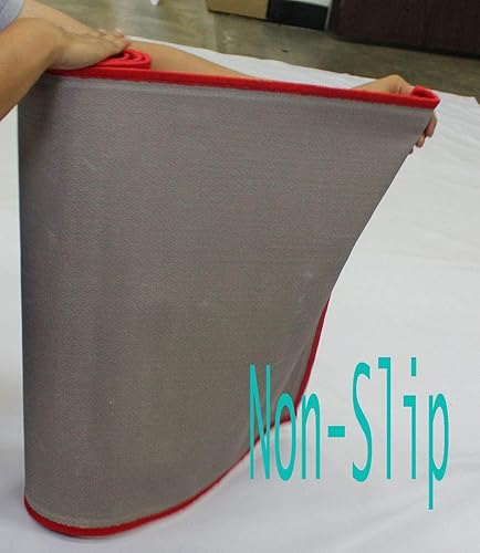 Miniatura 5 de Tapete grande tradicional estilo persa, oriental. 200 (5 '2" X 6' 11") Color: Azul claro, Rojo