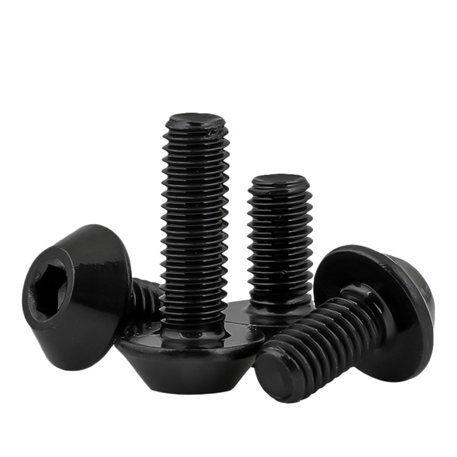10/20/50/100 Uds M5 M6 M8 10,9 Nivel CNC Fresa Cabeza Tornillo Seta Paraguas(M8x1.25x16mm,50pcs)
