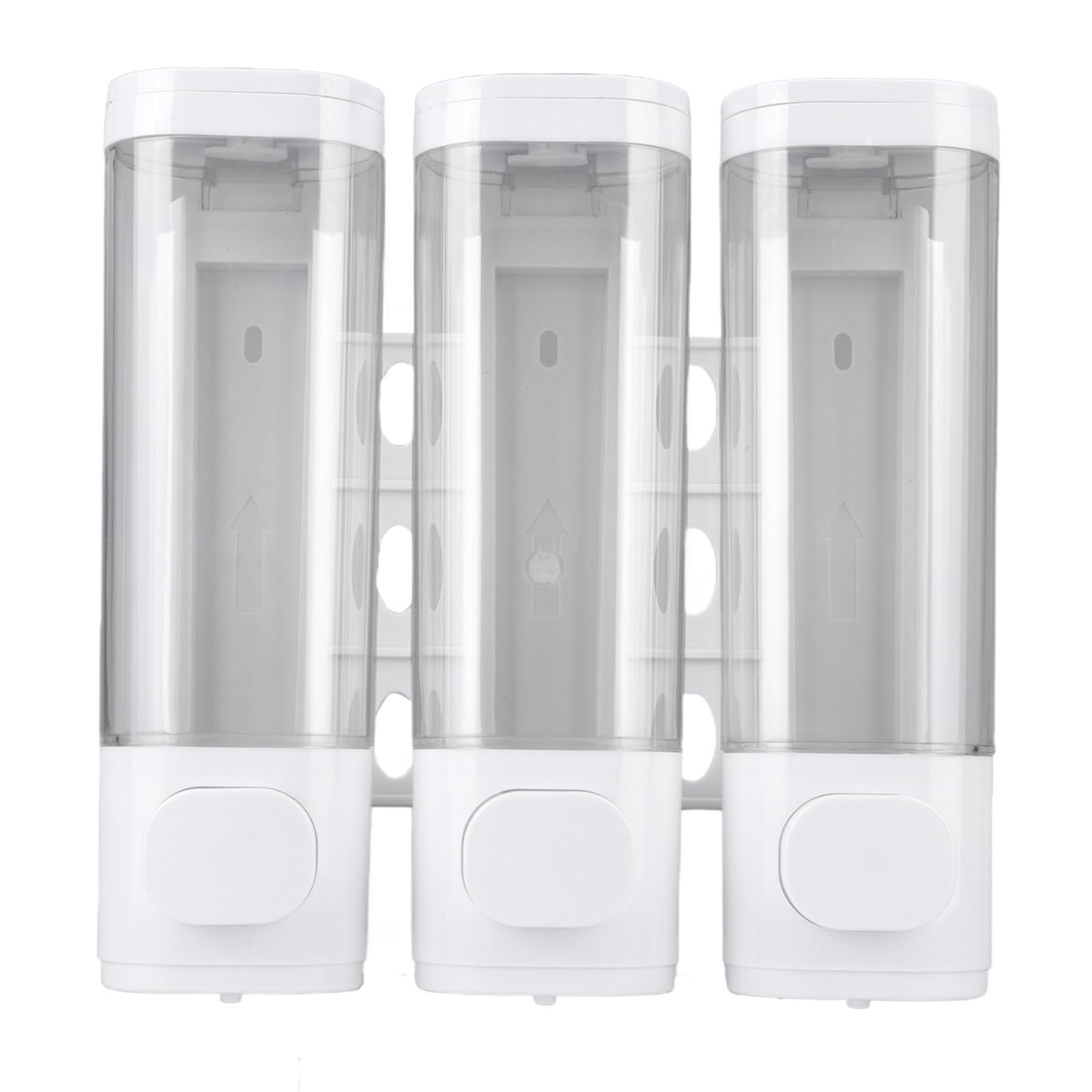 3in1 Shampoo and Conditioner Dispenser Wall-Mount Separator for Bathroom