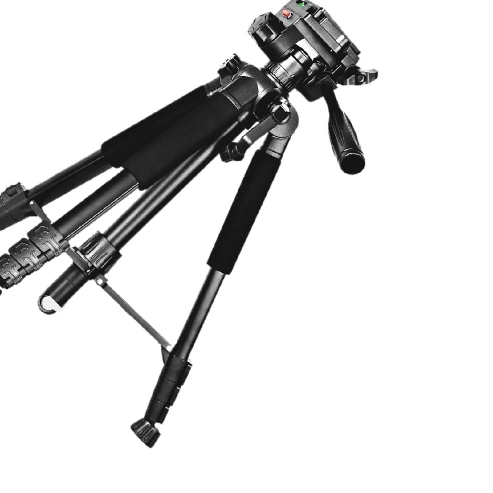 Compatible con trípode Resistente de 60 ″ | Construcción de hierro, carga de 6 kg, tornillos de 1/4″ y 3/8″