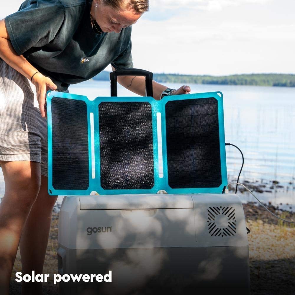 GOSUN Chill Solar Cooler & Solar Panel 30+ Iceless Solar Powered