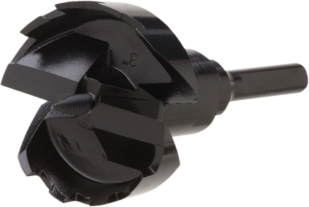 Steelex D3654 4-5/8-Inch Heavy Duty Forstner Bit with Screw Tip , black