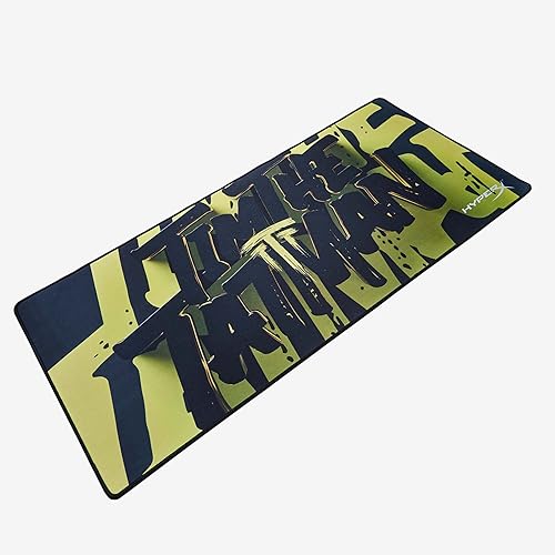 Miniatura 6 de HyperX Pulsefire Mat – Alfombrilla de mouse para juegos – TimTheTatMan Edition – XL – Superficie de tela precisa – Costuras al ras