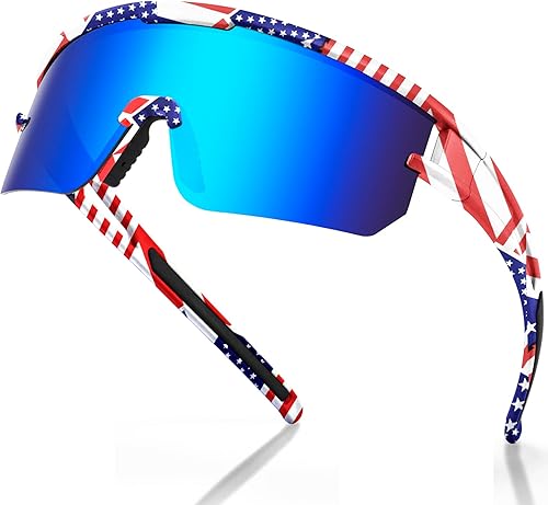 Gafas de sol polarizadas para hombres y mujeres UV400 gafas de béisbol para MTB montar en bicicleta, correr, conducir bicicleta