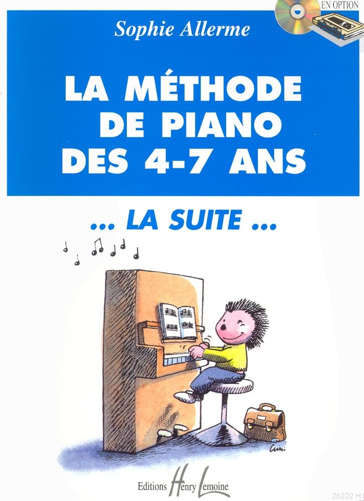 Méthode de piano La Suite livre partition de cours progression autonomie et technique musicale