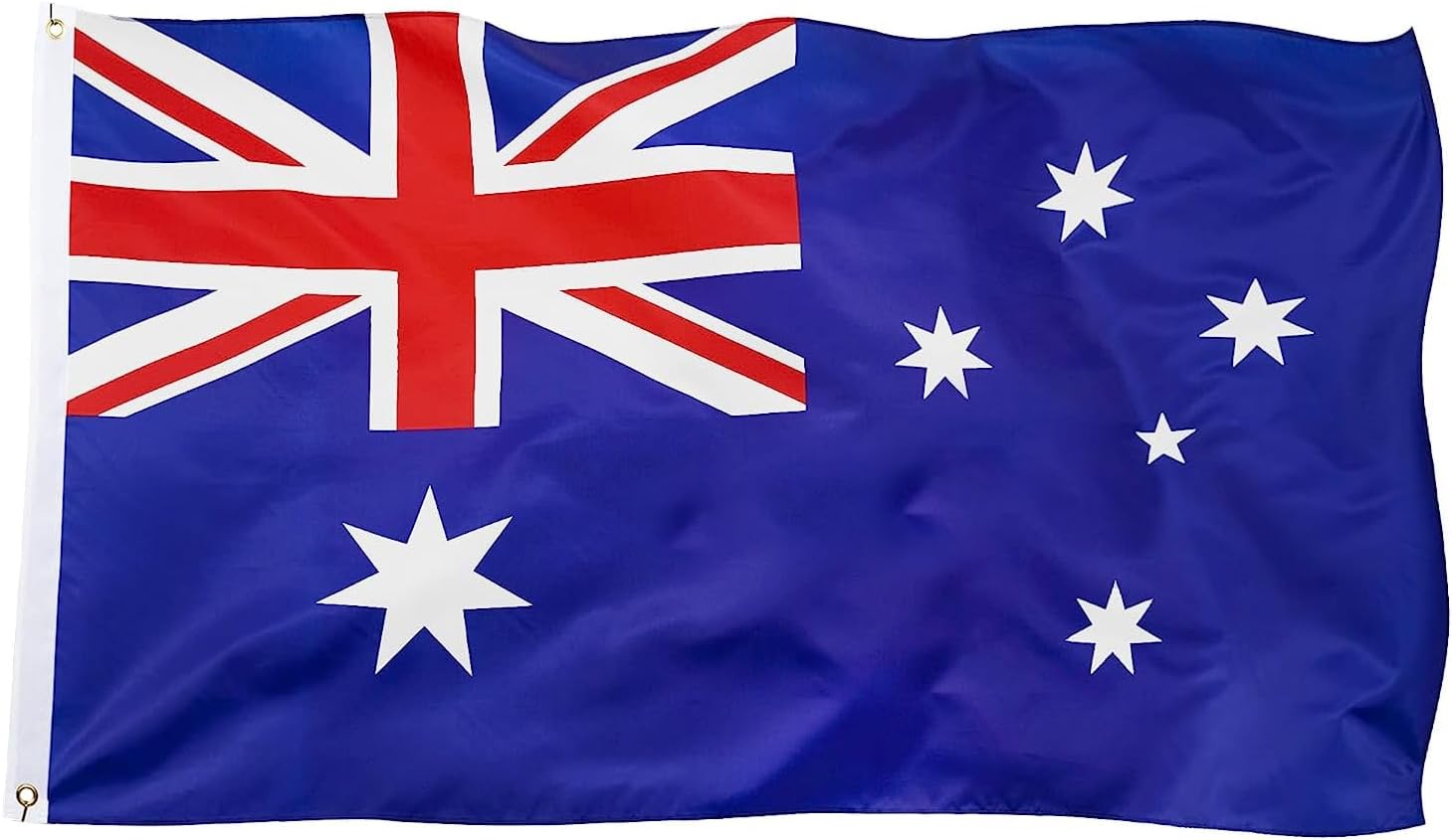 Jc.upin Large Australian Flag, Australian Party Decorations 3 X 5 Ft Australia Flag,Vivid Color and UV Fade Resistant Australian National Flags for Australian National Day, BLUE626
