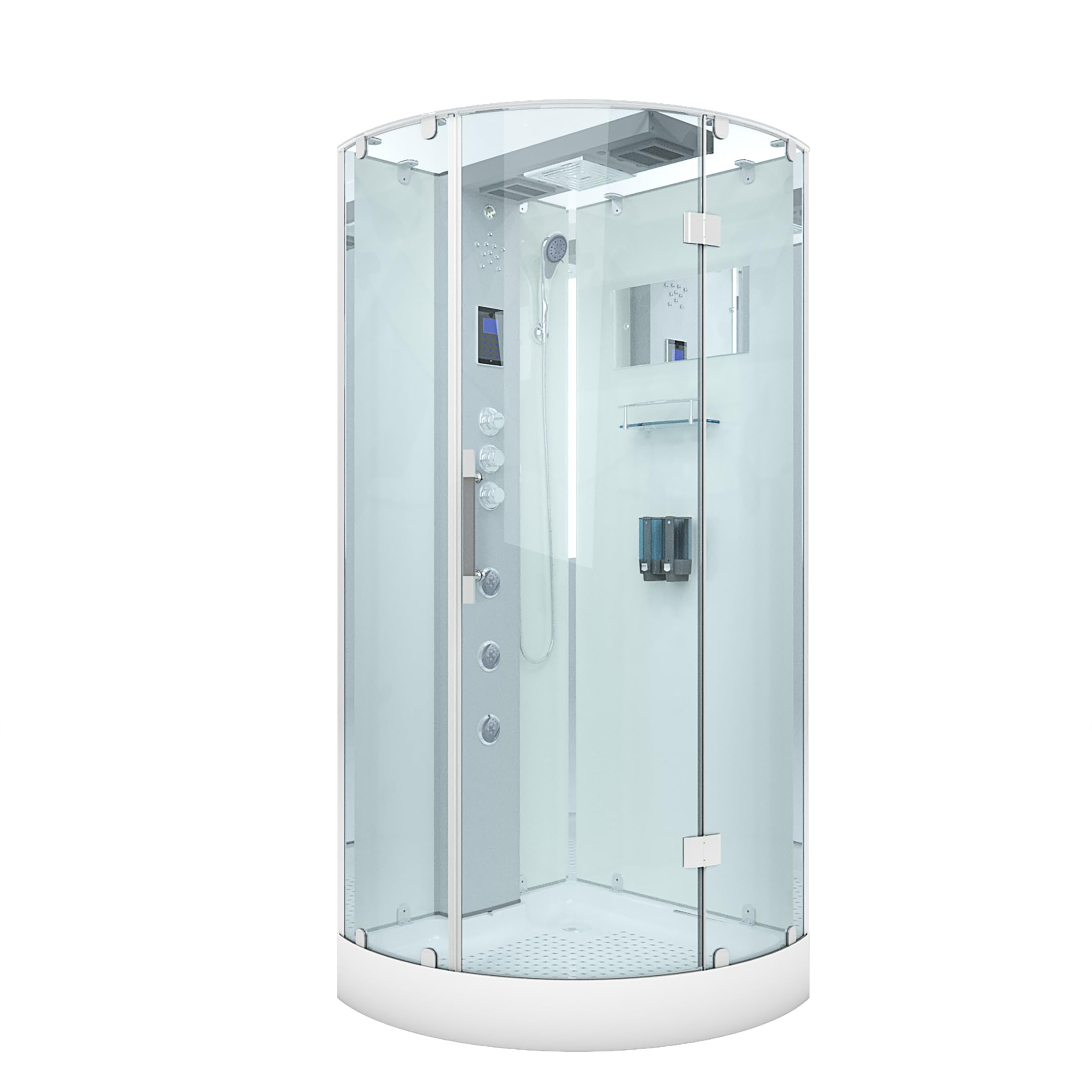 AcquaVapore D37-20R3-EC Dusche Dampfdusche Duschtempel Duschkabine -Th. 100x100