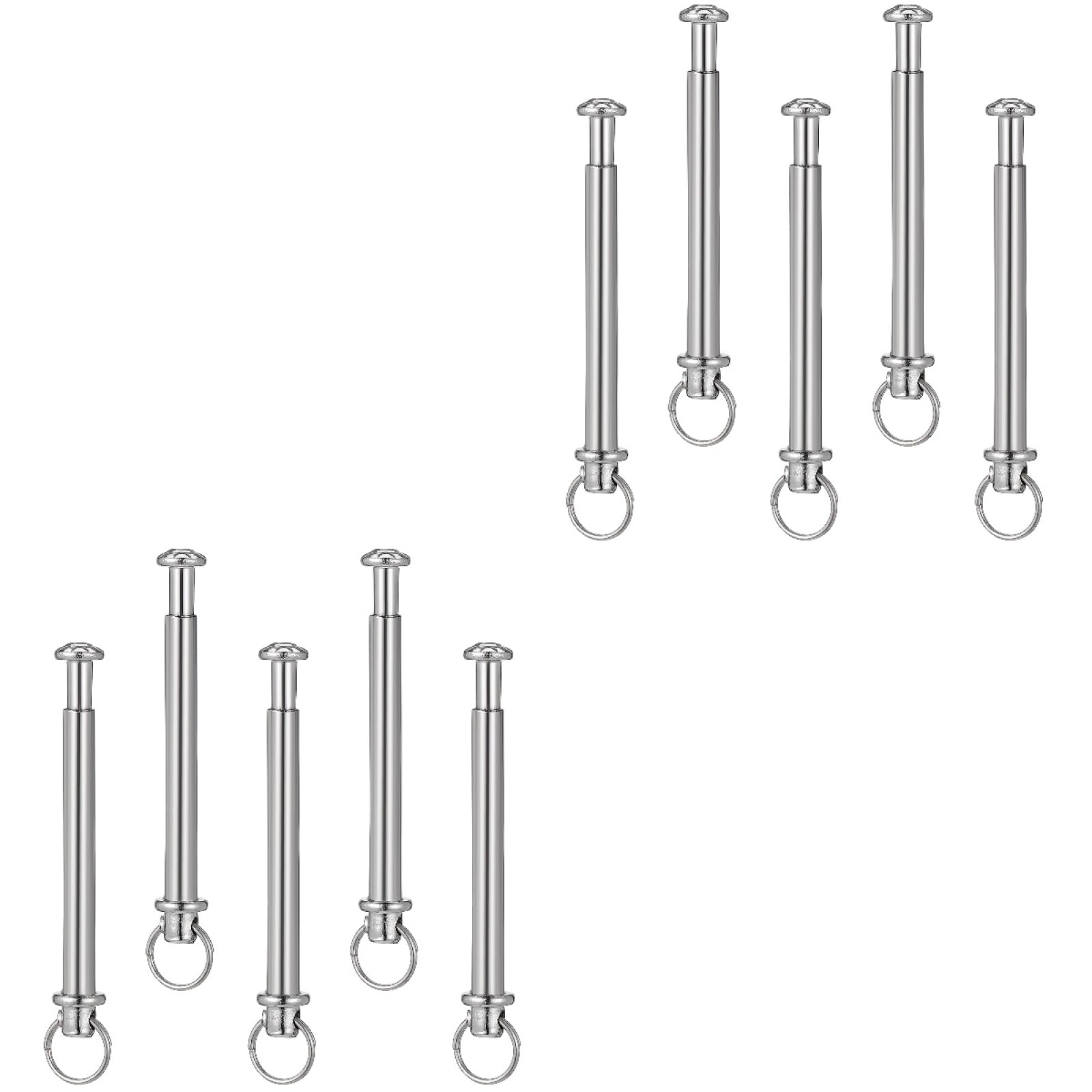 WOONEKY 10 Set di Rivetti e Dadi, Riparazione per Ventaglio, per Albero del Ventaglio Manuale, Accessori per Fissaggio Ventagli Pieghevoli