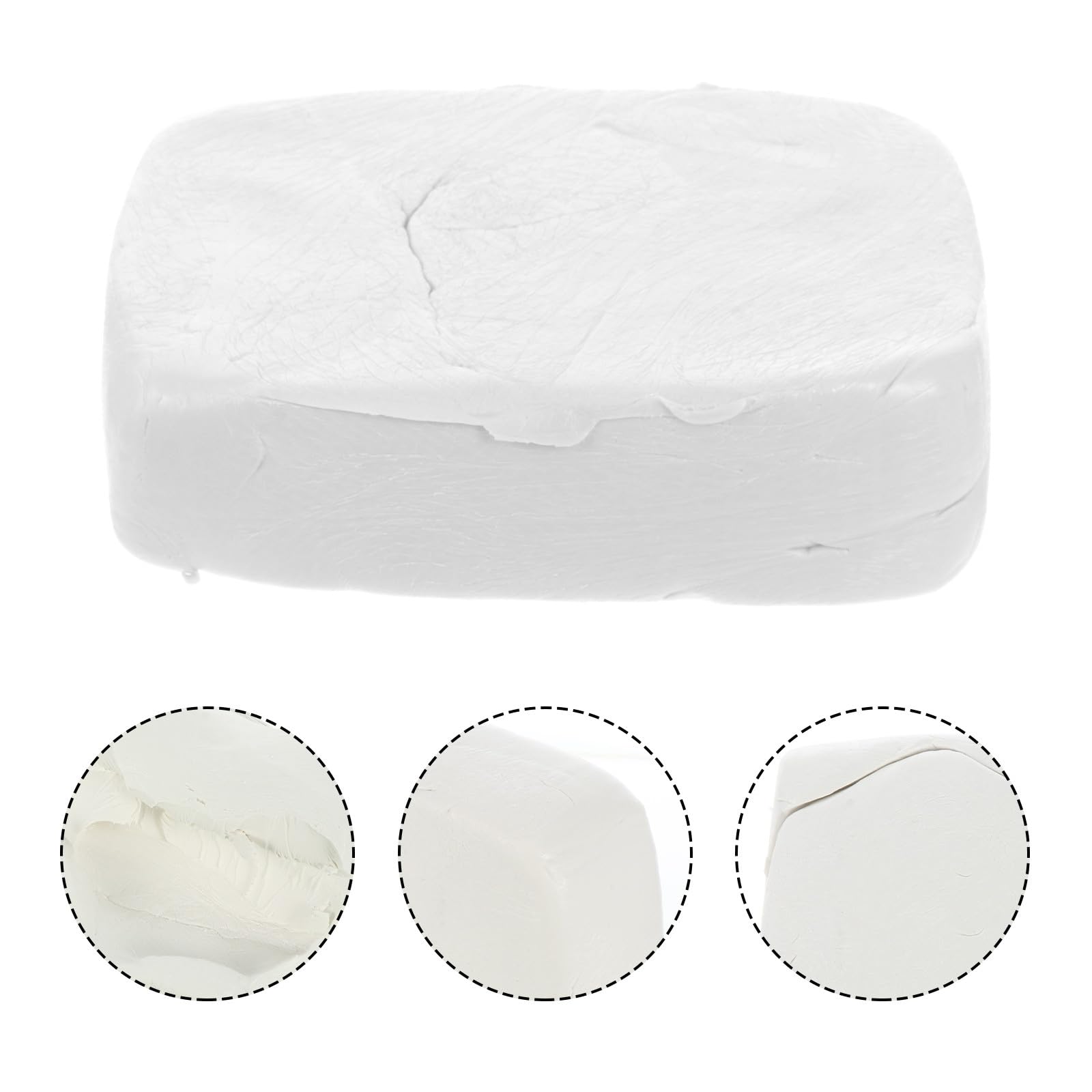Pâte Polymère Multi Usages pour Loisirs Créatifs DIY Garçon et Filles Blanc