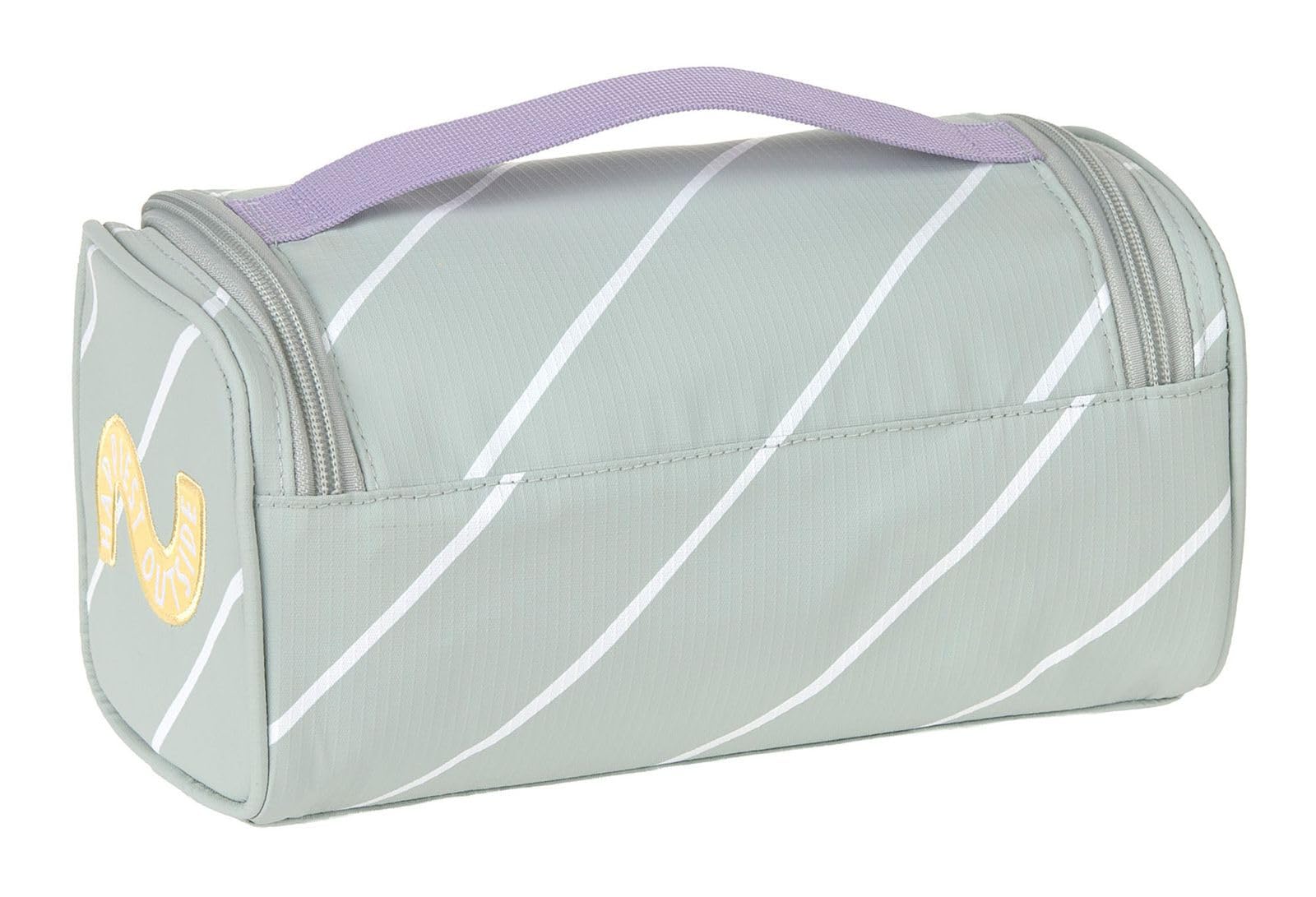 Lässig Kulturbeutel Happy Trails Mini Washbag Flower grau