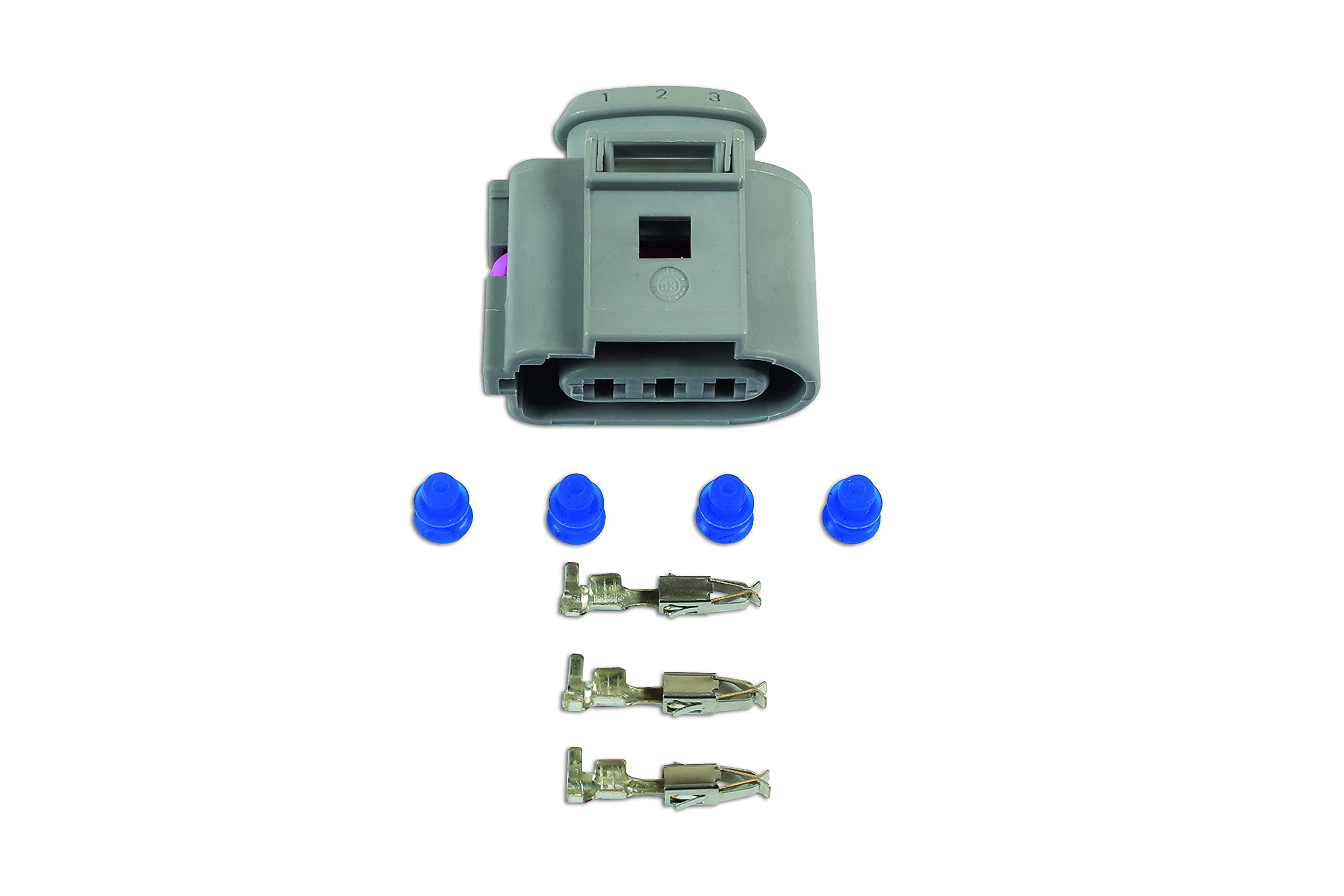 Connect VW Electrical Female Connector 2.8mm 3 Pin Kit 35pc 37381