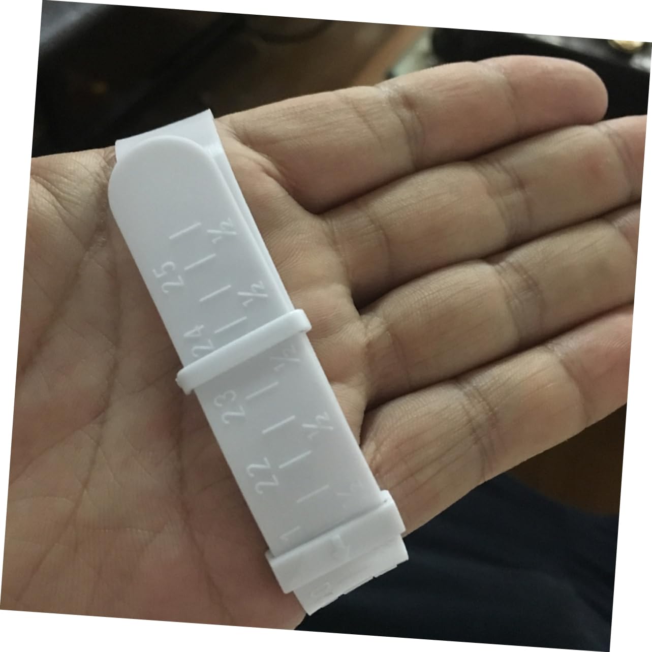 SEWACC 2pcs Material Bracelet Measuring Ring Sizing Card for Bracelet Watch and Jewelry Size Measurement