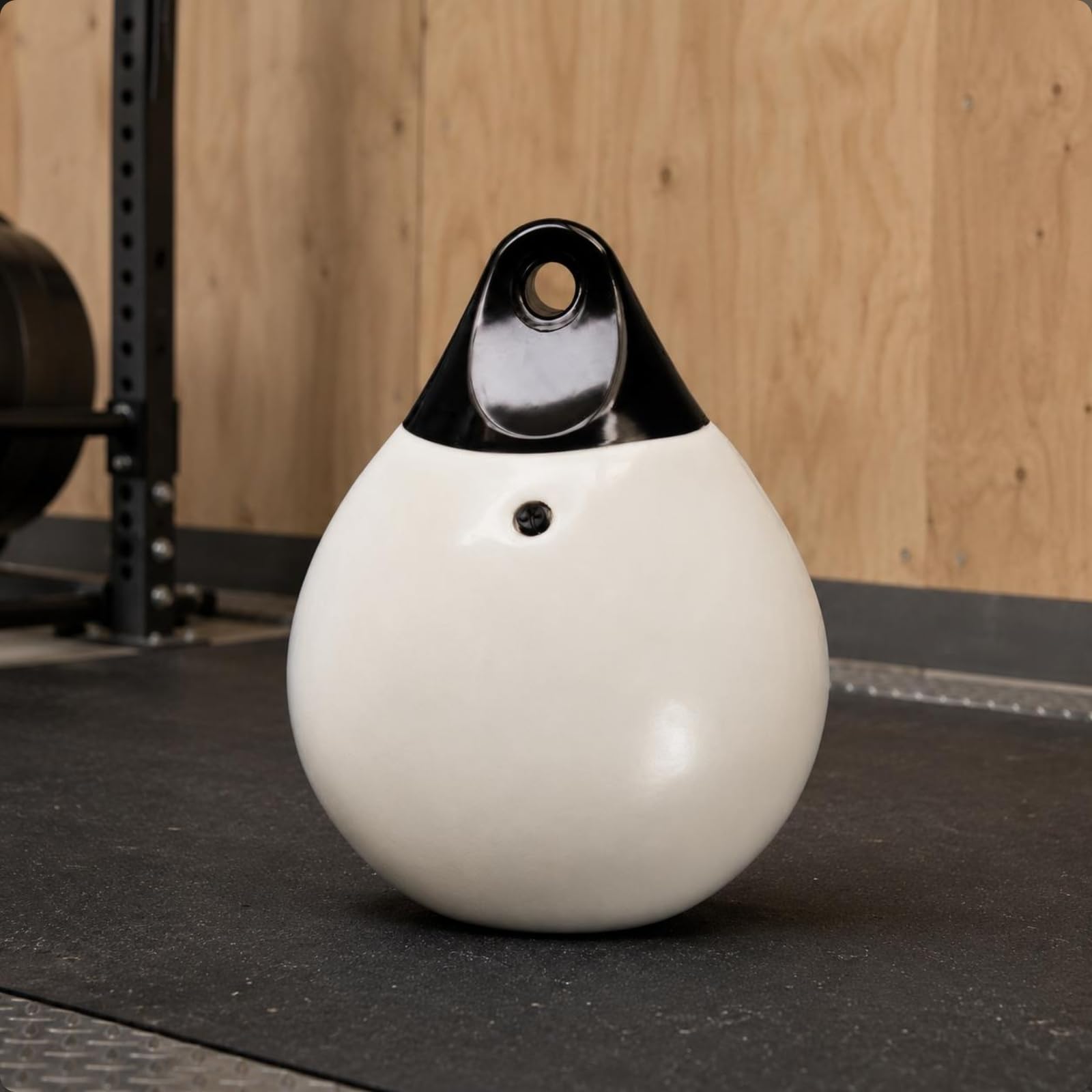 Sacco da Pugilato Gonfiabile Riempita D'acqua Sacco Gonfiabile Brillante Attrezzatura Sportiva per Palestra, Bianco, A4 D55CM 71CM