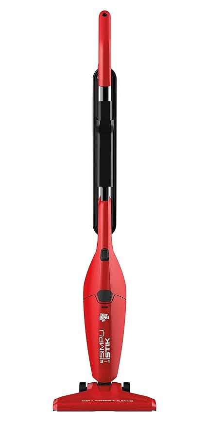 Dirt Devil Car Vacuum Cleaner - Portable & Corded High Power for Car Cleaning Car Accessories, DC 12V, 120W Caes Solid Color (SD20000RED)
