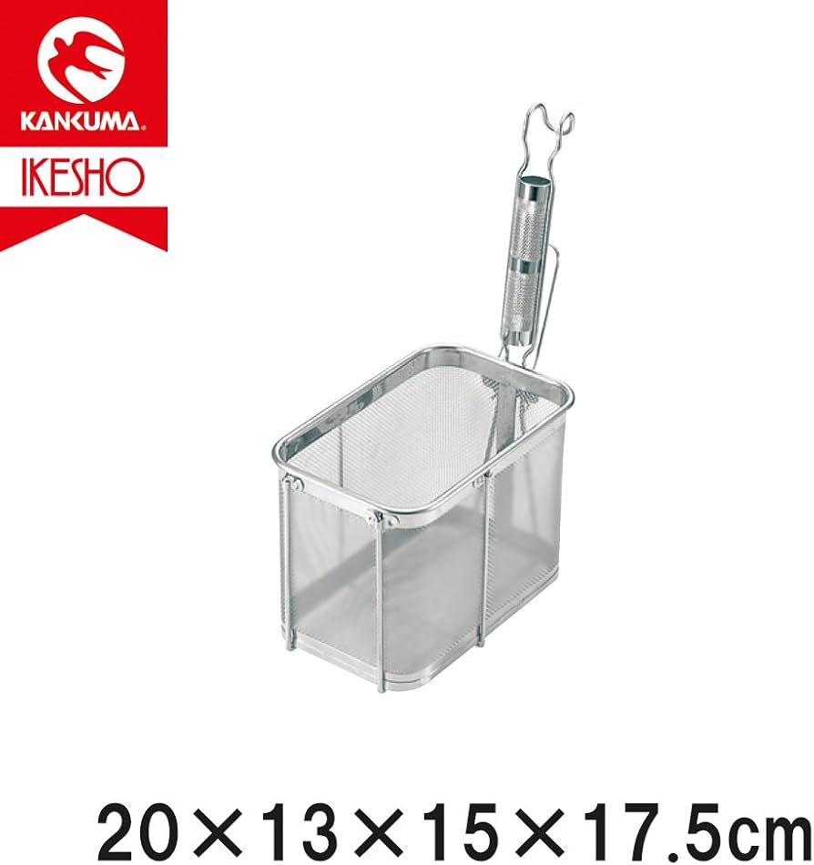 リクエスト商品　ボルメテ抜き Amazon | 日本製 TS デカてぼ （引掛け付） 16cm [麺・湯切り・テボ