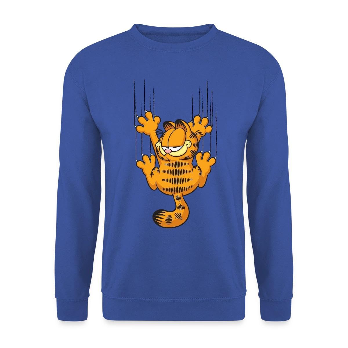 Sweat Garfield Égratignures Éraflure Spreadshirt pull unisexe chat original - 8