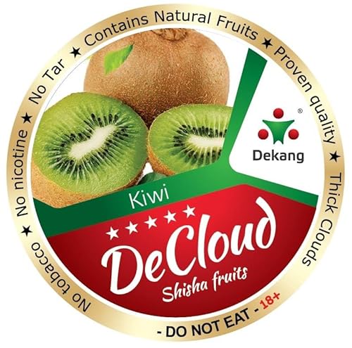 DECLOUD デクラウド シーシャフルーツ (キウイ) 50g シーシャ フレーバー 水タバコ ノンニコチン SHISHA