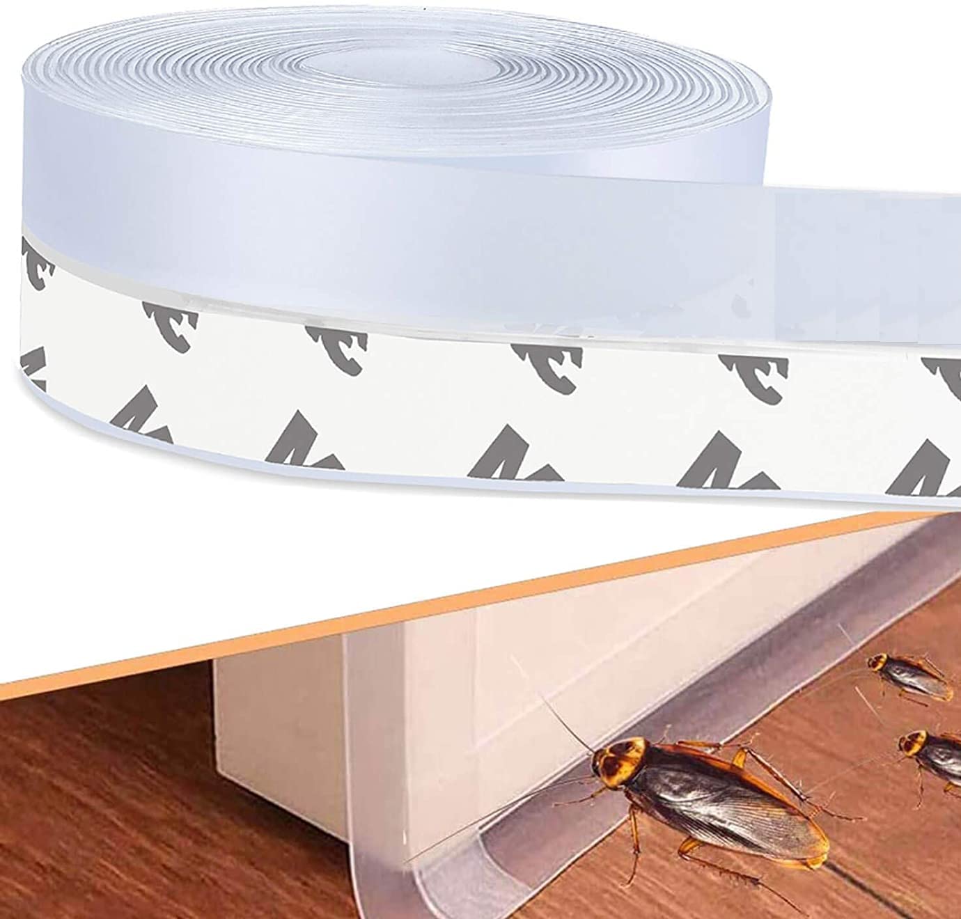 Hukimoyo Door Sealing Strip for Home, Self-Adhesive Window Silicone Gap Sealer Strips Weather Stripping Door Tape for Seal - 1 Pc (35 mm) (3 Meter) (B08QVY6YJK) Amazon Price History, Amazon Price Tracker