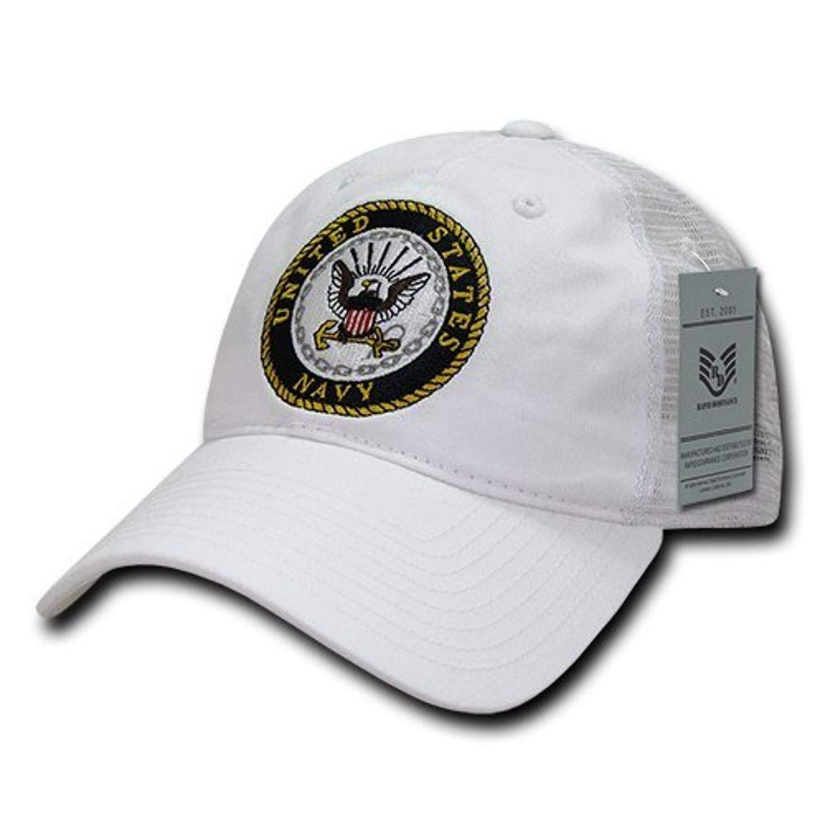 Rapiddominance Navy Relaxed Trucker Caps