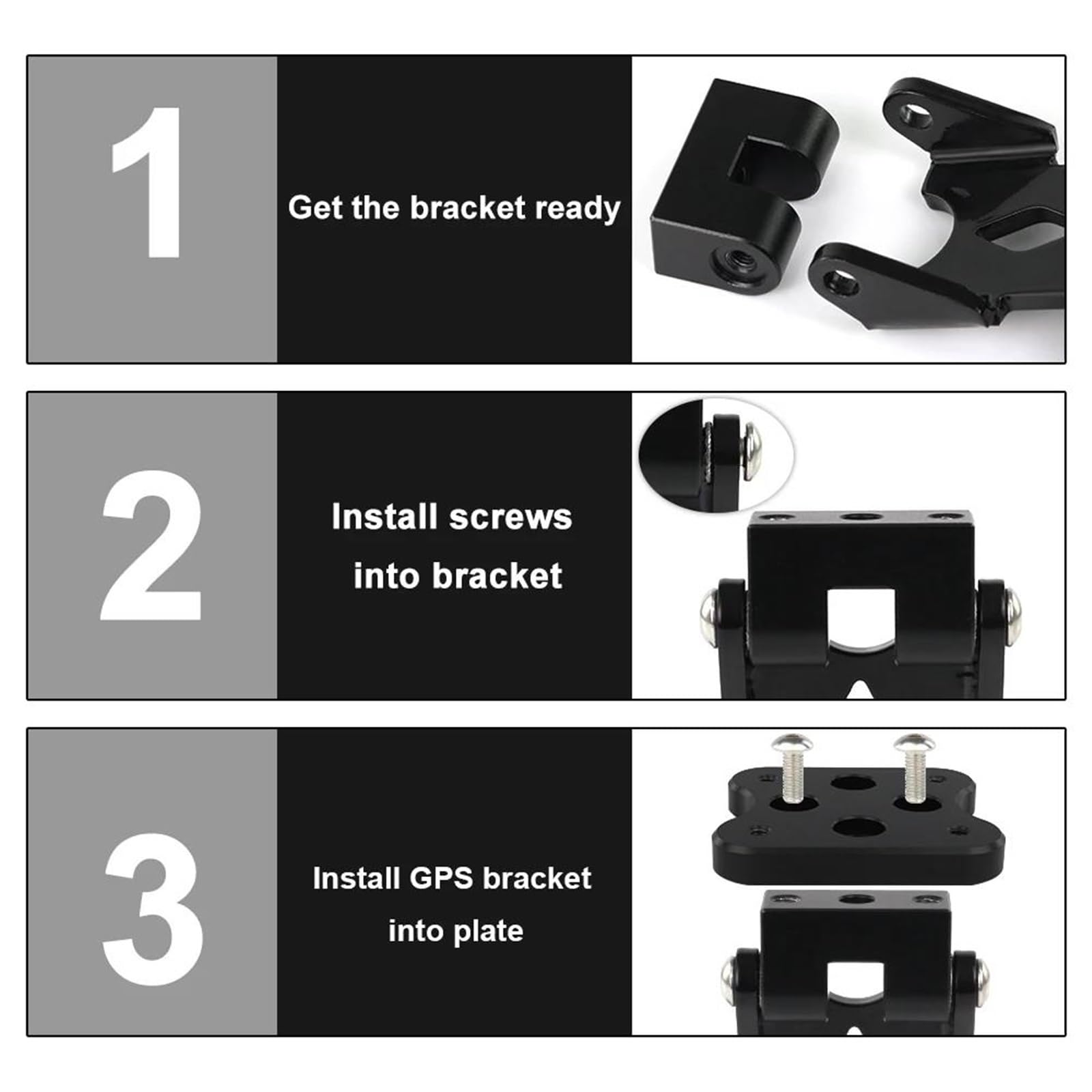 Abrazadera Manillar Motocicleta Soporte Navegación Montaje GPS Teléfono Móvil para BMW R1200RT 2005-2013 R 1200 RT Soporte GPS