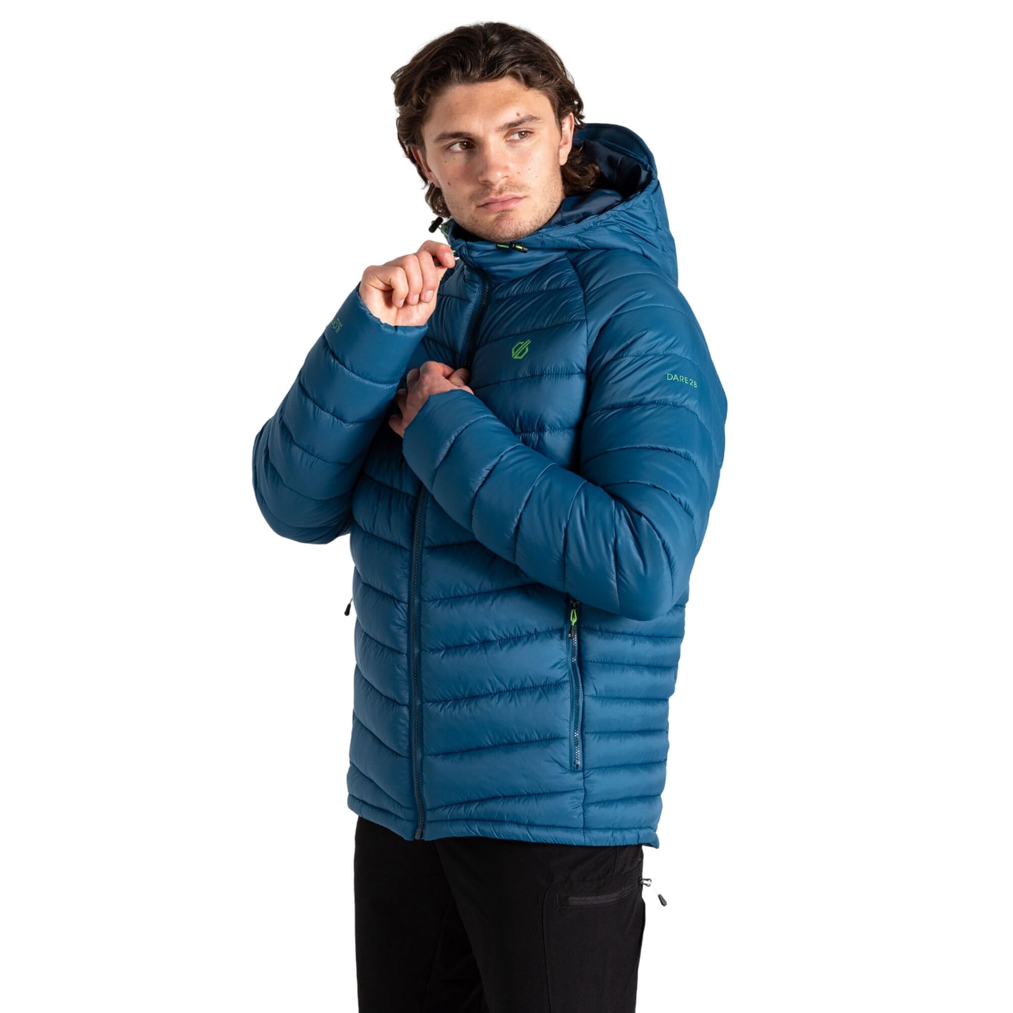 Dare2b Chaqueta de senderismo Torrek Mountain para hombre, con aislamiento y cortaviento