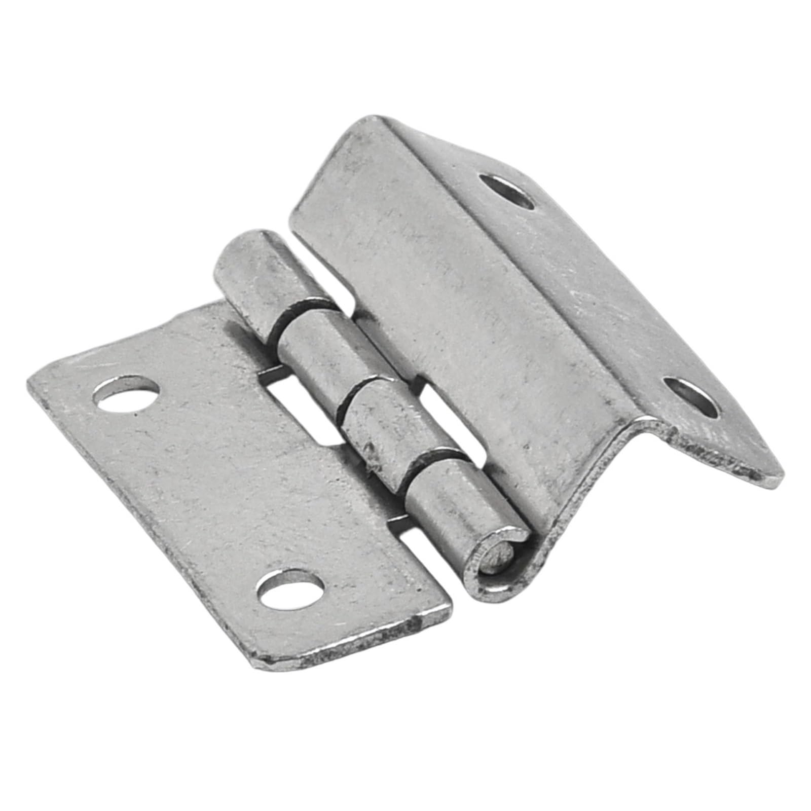 Kdhcvkz 10Pcs Cabinet Door Wooden Hinge Nickel Plated
