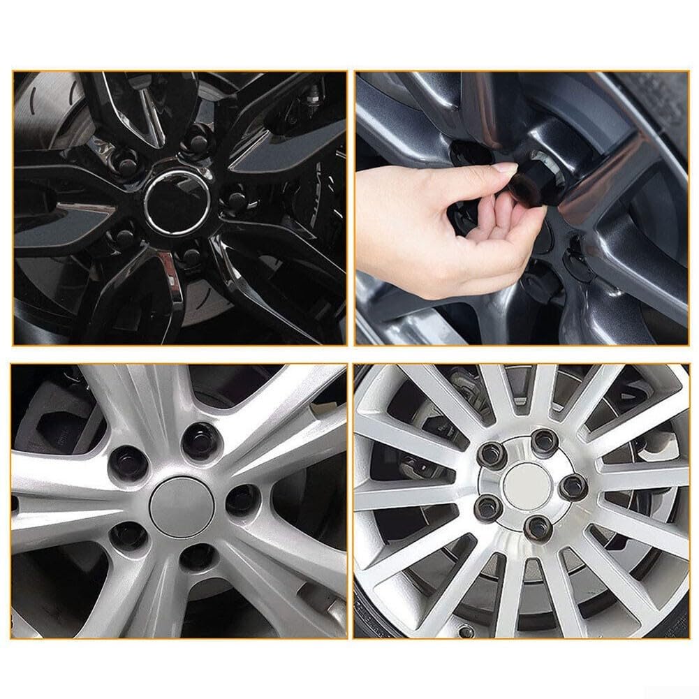 24 tuercas de rueda para Toyota Land Cruiser para Prado y para modelos Ford que confirman la compatibilidad a través de rosca de 12 x 1.25 y tipo de asiento