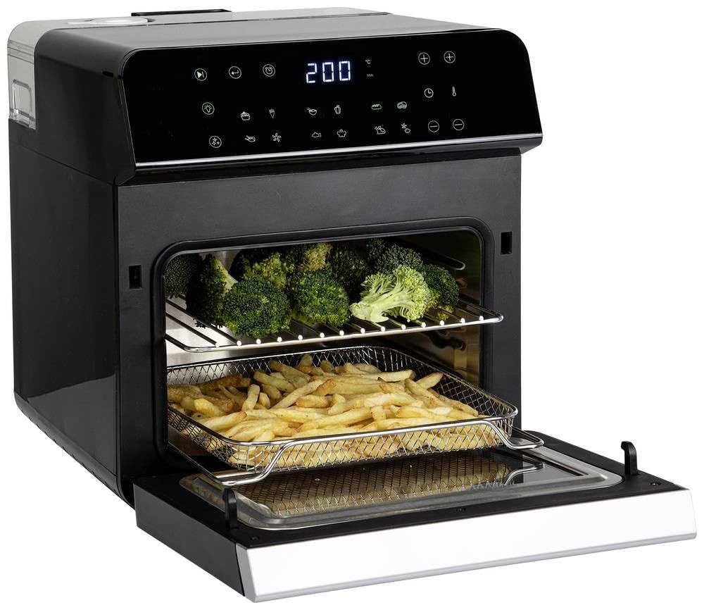 Princess 01.182085.01.001 Heißluft-Fritteuse 10l 1550W Temperaturvorwahl, Timerfunktion, Heißluft-Funktion, mit Display, mit