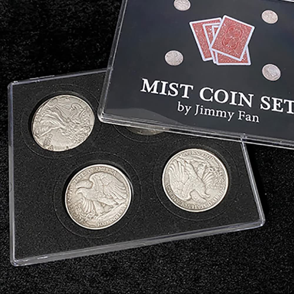 Amazon.com: ZQION Mist Coin Set by Jimmy Fan Magic Tricks Coin