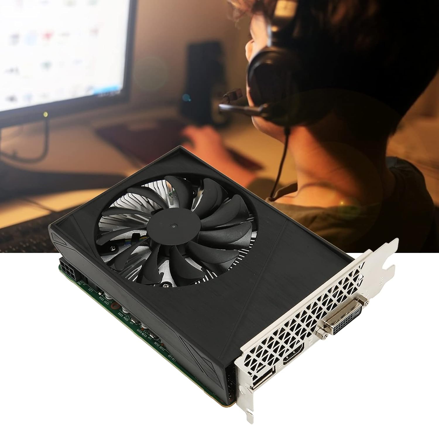 Annadue Scheda Grafica da Gioco NVIDIA GeForce GTX 1660 Super 6G, 6 GB GDDR6, 1530 MHz, 192 Bit 4K HDR, PCI Express 3.0 X16, 64 Bit, 1 X DP, HDMI, 1 X DVI, per Computer Desktop Annadue Scheda Grafica da Gioco NVIDIA GeForce GTX 1660 Super 6G, 6 GB GDDR6, 1530 MHz, 192 Bit 4K HDR, PCI Express 3.0 X16, 64 Bit, 1 X DP, HDMI, 1 X DVI, per Computer Desktop