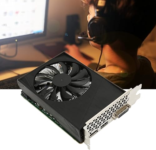 Miniatura 4 de VBESTLIFE GTX1660 Super Tarjeta Gráfica, GTX1660S 6G GDDR6 192Bit PCI Express 3.0 X16, 6Pin Power, DVI, DP, Tarjeta gráfica de un solo ventilador